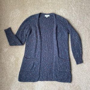 Size Small Target Knox Rose Navy Blue/Dark Grey Speckled Cardigan